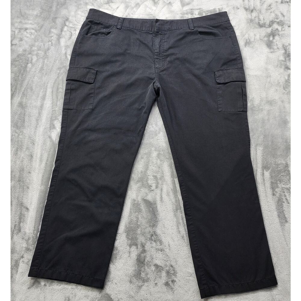 Tesla Pants‎ Mens 46 Black Cargo Cotton Comfort Utility Workwear Casual Outdoors